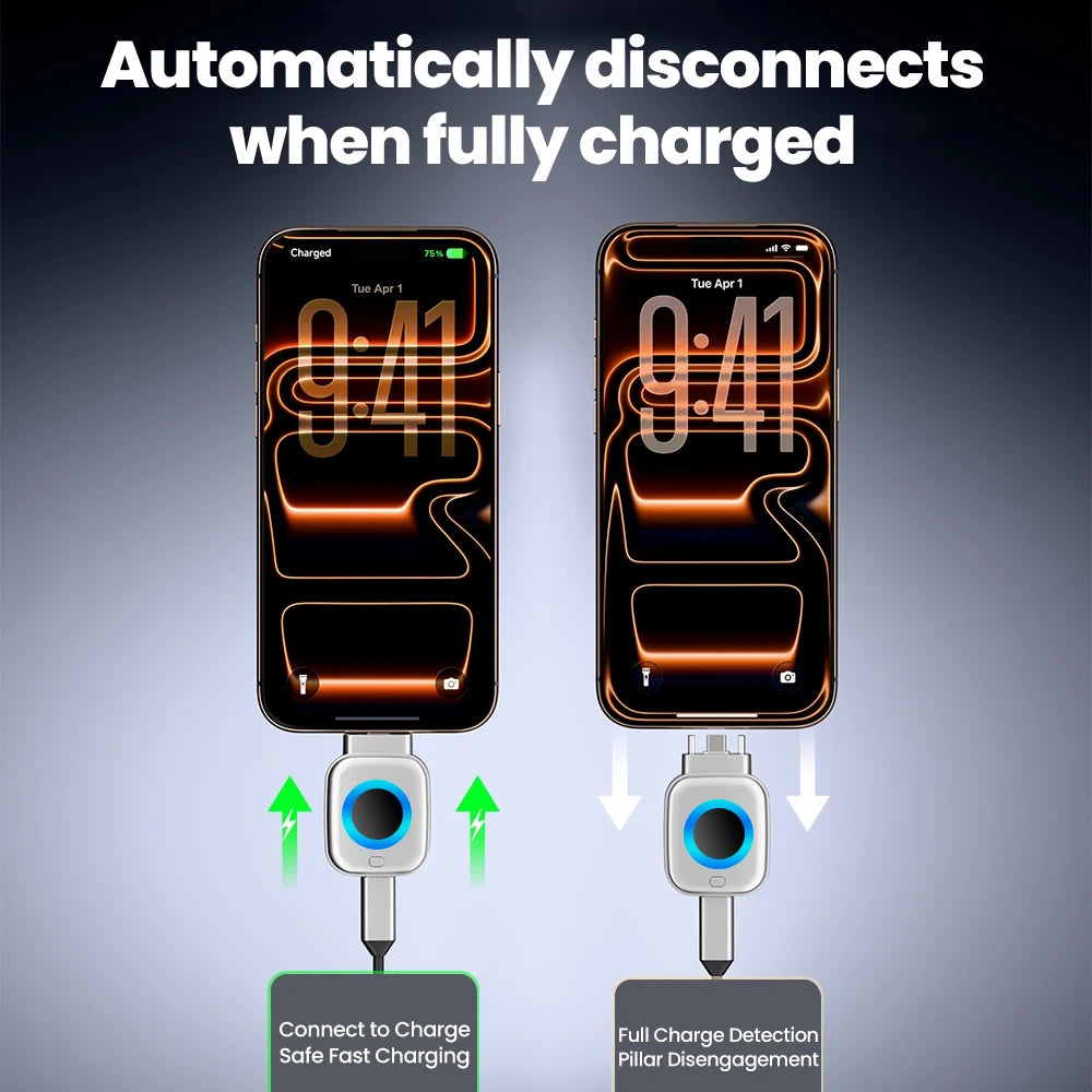 140W Fast Charger – Intelligent Power Cut-Off Technology