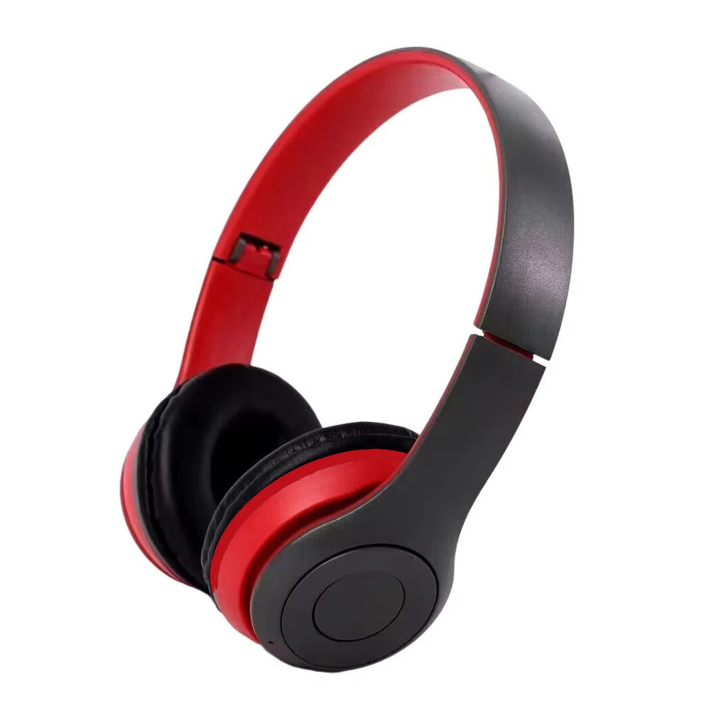 P47 Wireless Bluetooth 5.0 Headphones – Foldable HIFI Stereo Bass Earphones for Music, Gaming & Smartphone