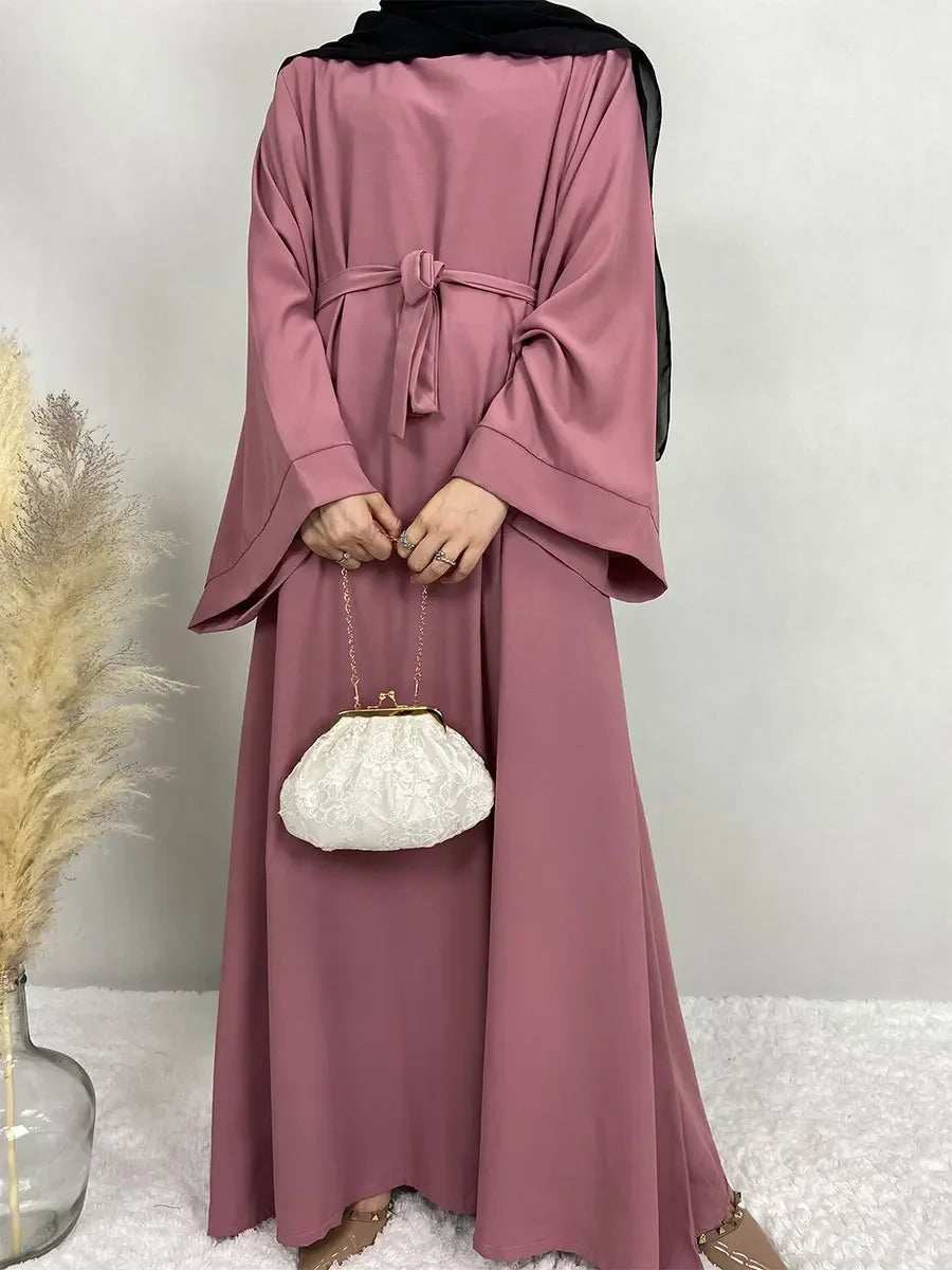 Muslim Abayas For Women Classic Black Green Kaftan Hijab Dresses Islamic Clothing Design Modest Dress Eid Prayer Robe
