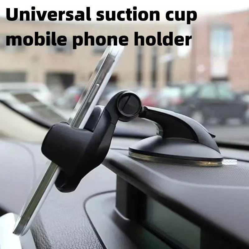 Universal Car Phone Holder – Windshield & Dashboard Mount