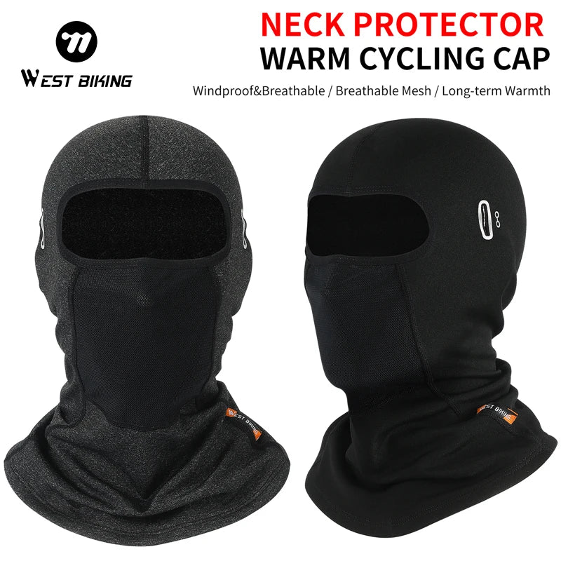 Stay warm and protected during outdoor adventures with the WEST BIKING Windproof Balaclava. Designed for comfort and breathability, it's perfect for cycling, hiking, fishing, climbing, and winter sports.