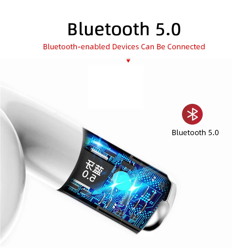 Air Pro TWS Bluetooth Wireless Earbuds – Noise Cancelling Touch Control Headphones with Charging Case