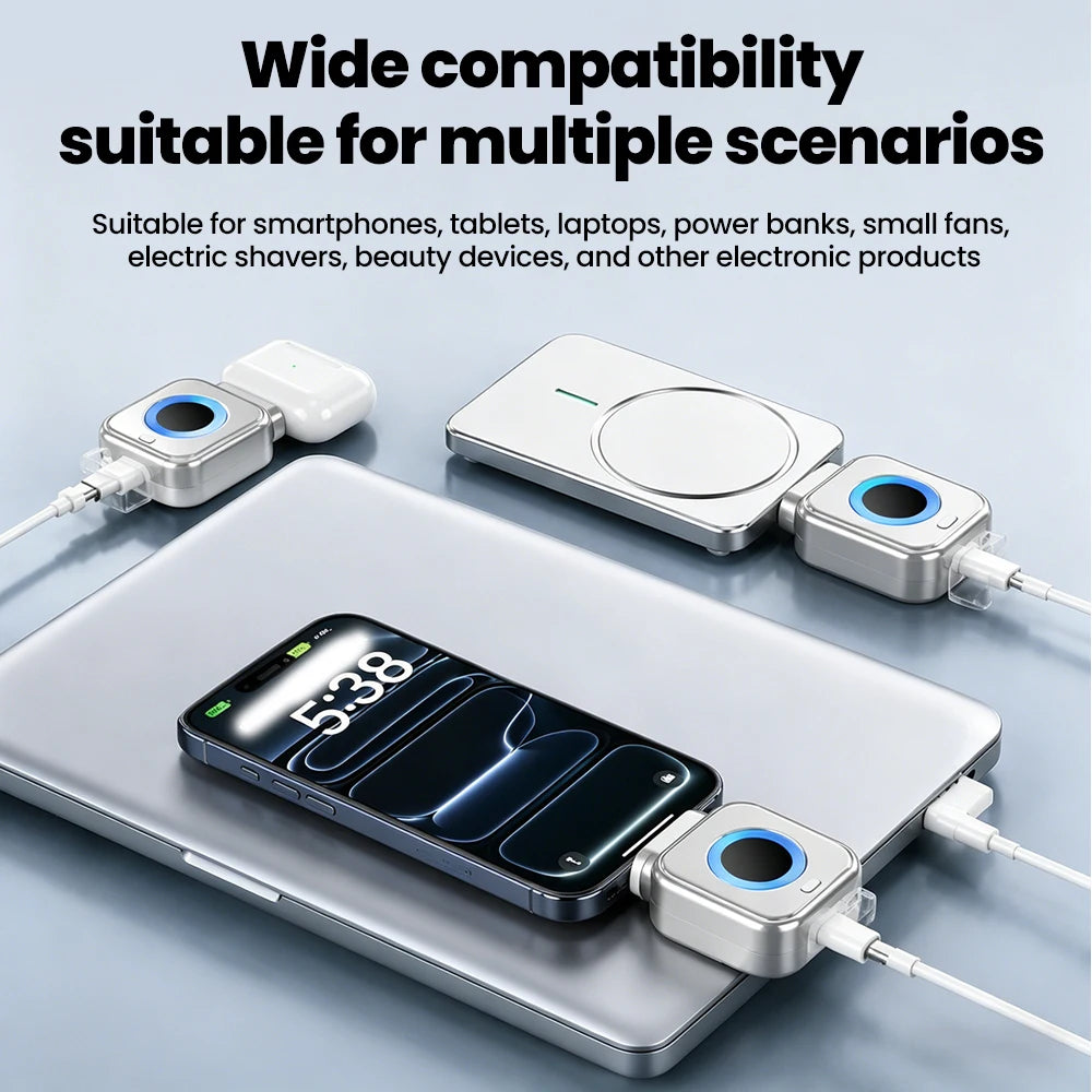 140W Fast Charger – Intelligent Power Cut-Off Technology