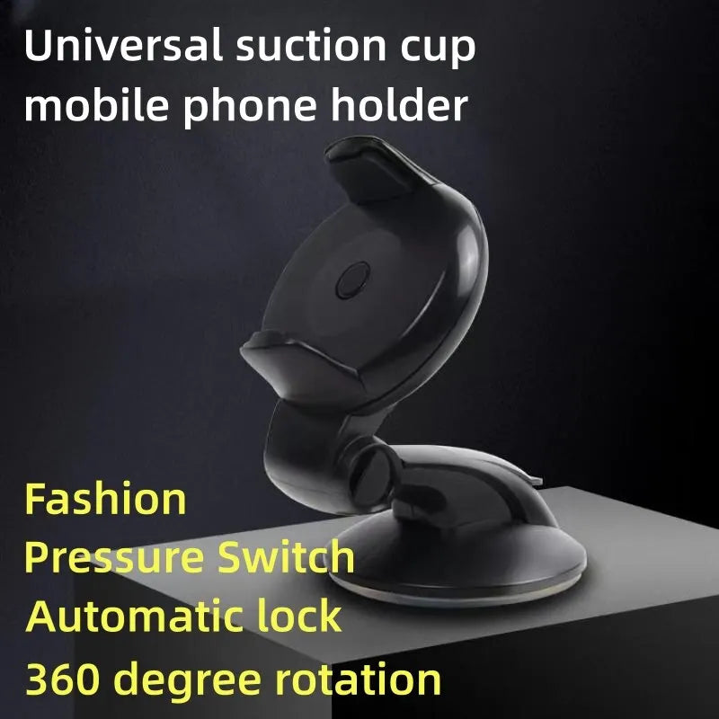 Universal Car Phone Holder – Windshield & Dashboard Mount