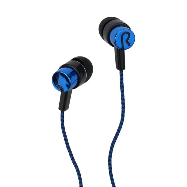 3.5mm Wired In-Ear Earphones – Bass Stereo Headphones with Noise Cancelling for Mobile