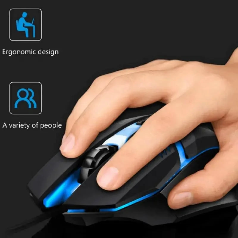 RGB Backlit Gaming Mouse for PC & Laptop