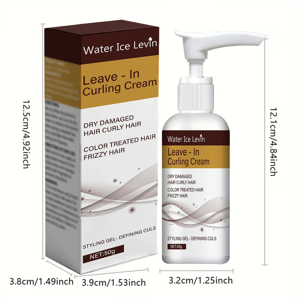 Curling Cream for Defined Curls – Frizz Control, Repair & Long-Lasting Hold (50g)