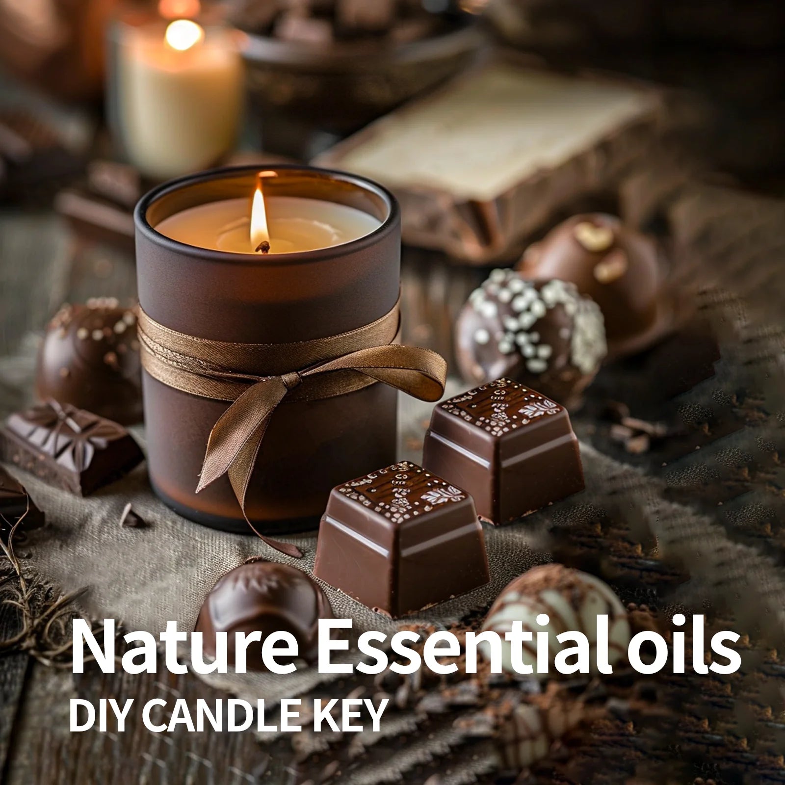 Chocolate Essential Oil – Perfect for Diffusers, Candles & Massage