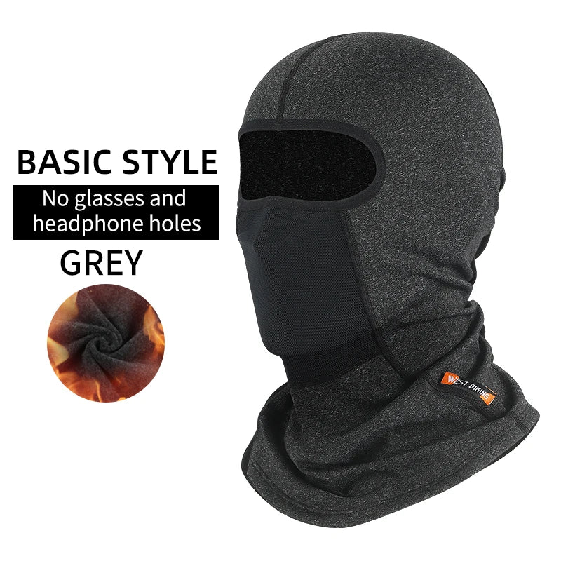 Stay warm and protected during outdoor adventures with the WEST BIKING Windproof Balaclava. Designed for comfort and breathability, it's perfect for cycling, hiking, fishing, climbing, and winter sports.