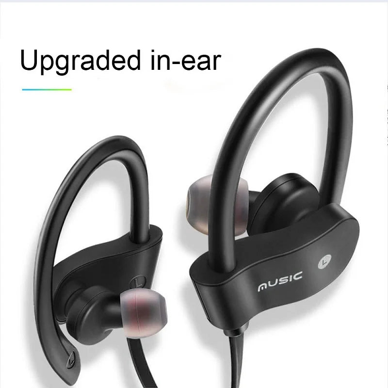 Bluetooth 4.1 Wireless Earphones – Sports & Gaming Headset with Mic, Handsfree Music Headphones for All Smartphones