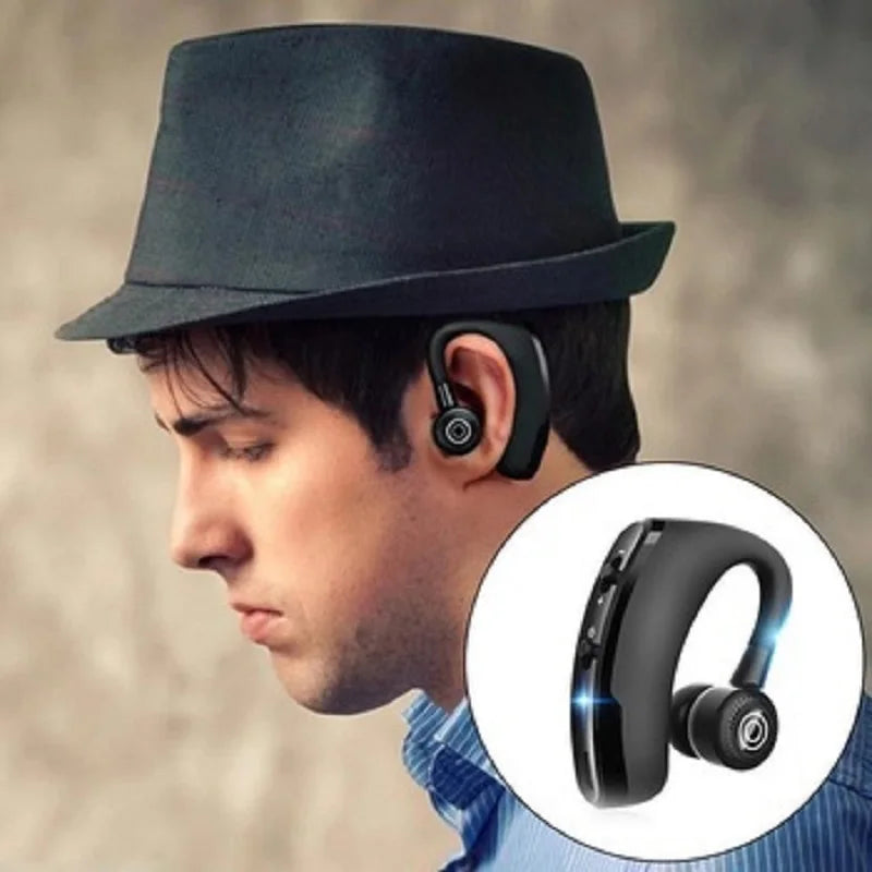V9 Bluetooth 5.0 Wireless Earphones – Sports Headphones with HD Mic, TWS Stereo & Handsfree Calling