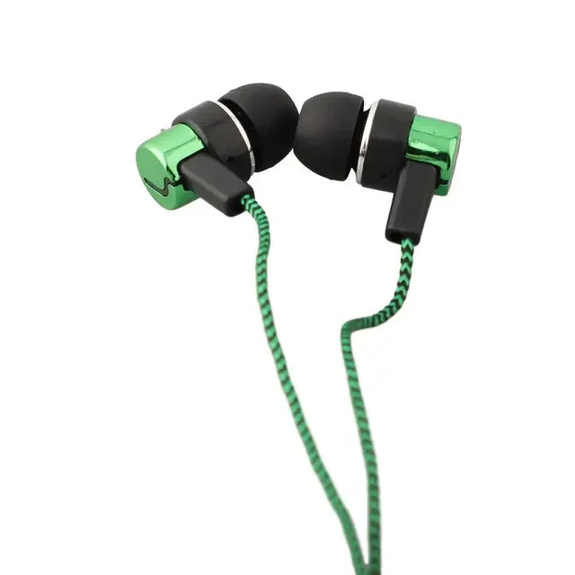 3.5mm Wired In-Ear Earphones – Bass Stereo Headphones with Noise Cancelling for Mobile
