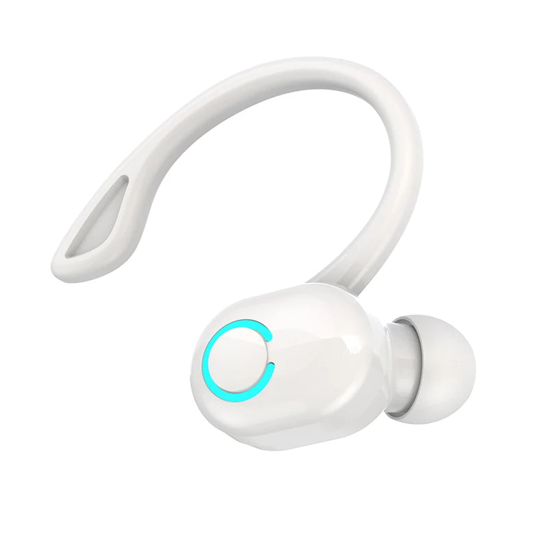 Wireless Bluetooth Earphones – HIFI Bass Ear-Hook Earbuds with HD Mic, Noise Cancelling, Waterproof for Sports & Gaming