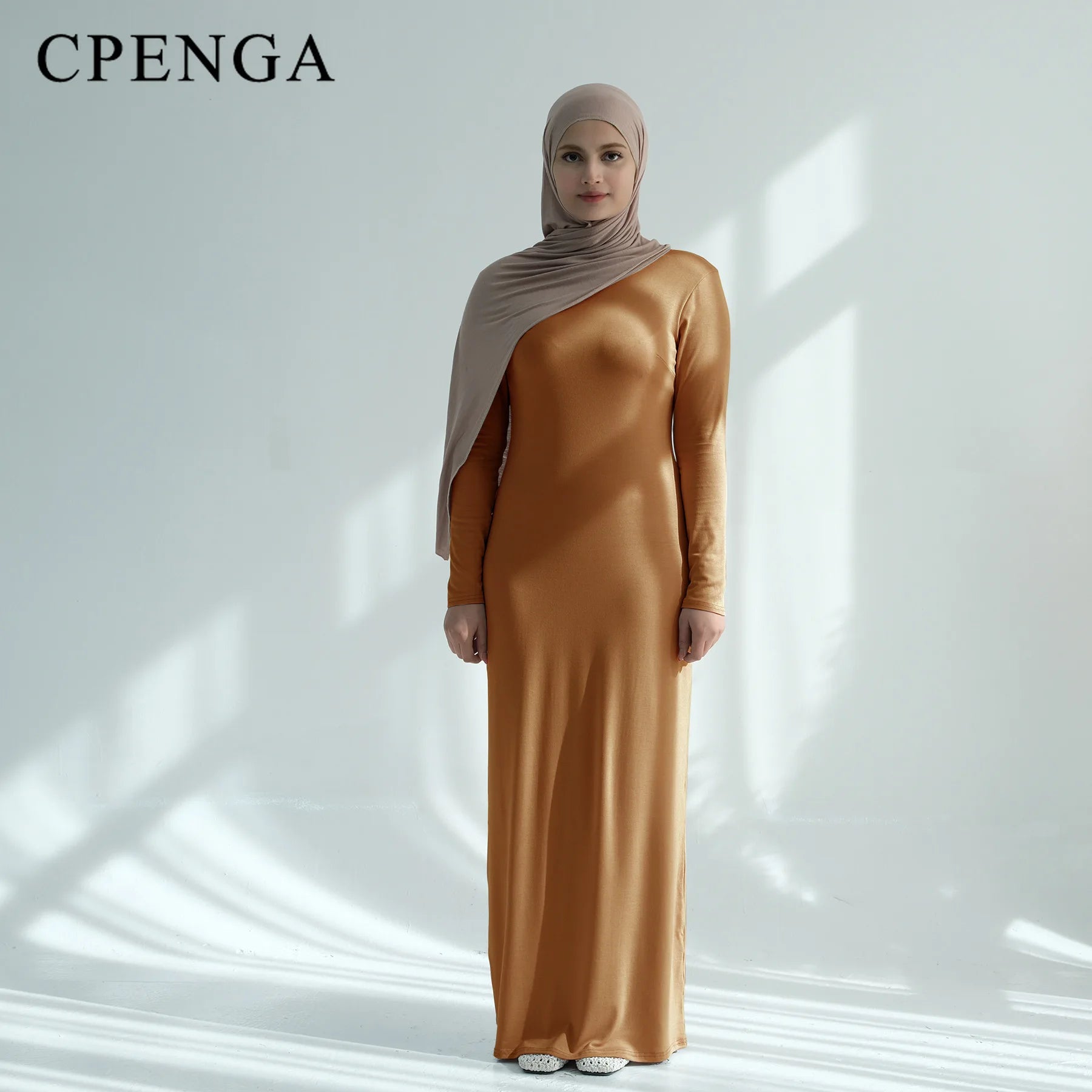 2025 Arabic Modal Muslim Women Modest Dress Eid Dubai Abaya Clothing Islam Party Kaftan Outfit Fashion Turkey Slim Solid Robe
