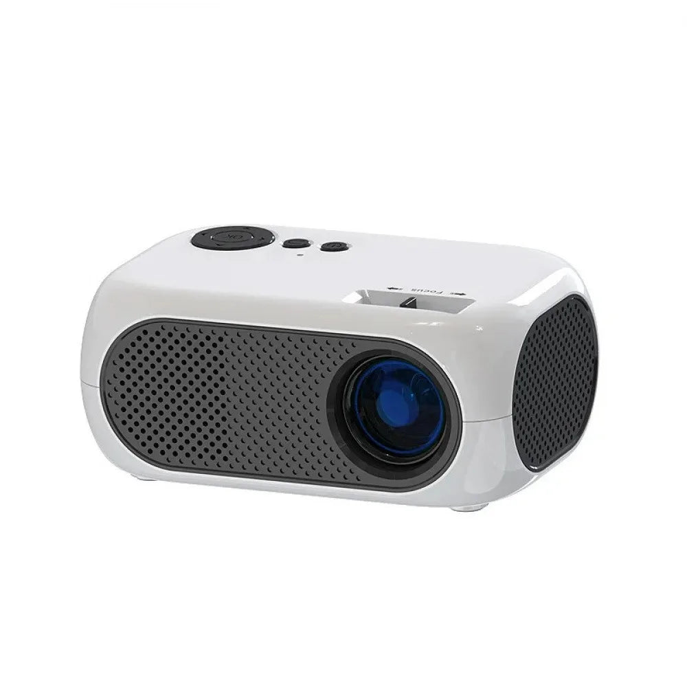 4K Smart Mini Projector WiFi and Bluetooth Support Movie Projector Portable Native 1080P Outdoor Projector with 360° Stand