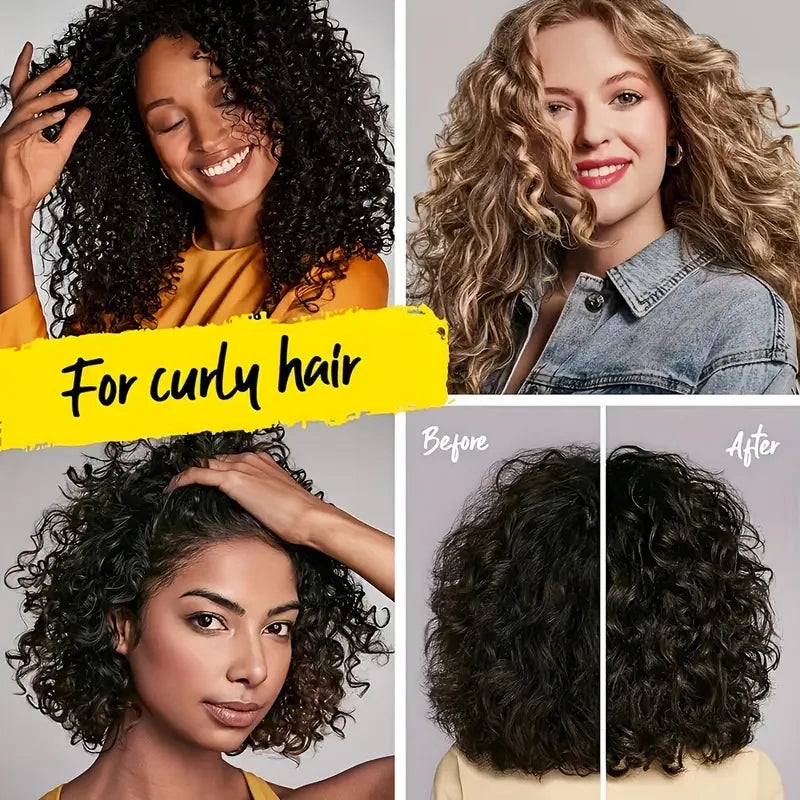 Curly Hair Styling Cream – Moisturizing & Hydrating Leave-In Hair Care (100g Travel Size)