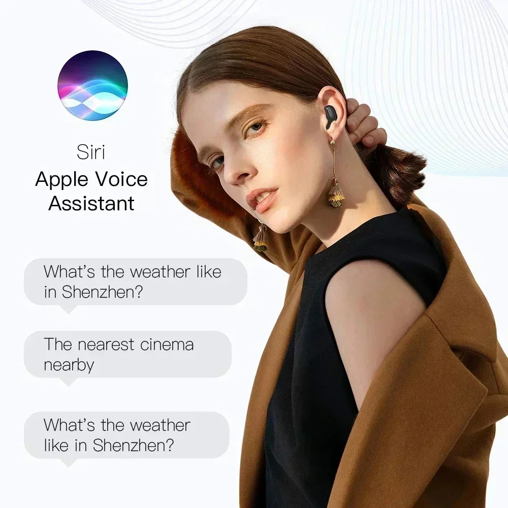 E6S TWS Wireless Earbuds – Bluetooth Noise Cancelling Earphones with Mic & Charging Case