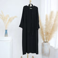 New Muslim Women Maxi Dress Modest Abaya Prayer Robe Ramadan Islam Clothing Eid Djellaba Kebaya Arabic Kaftan Dubai Caftan Femme