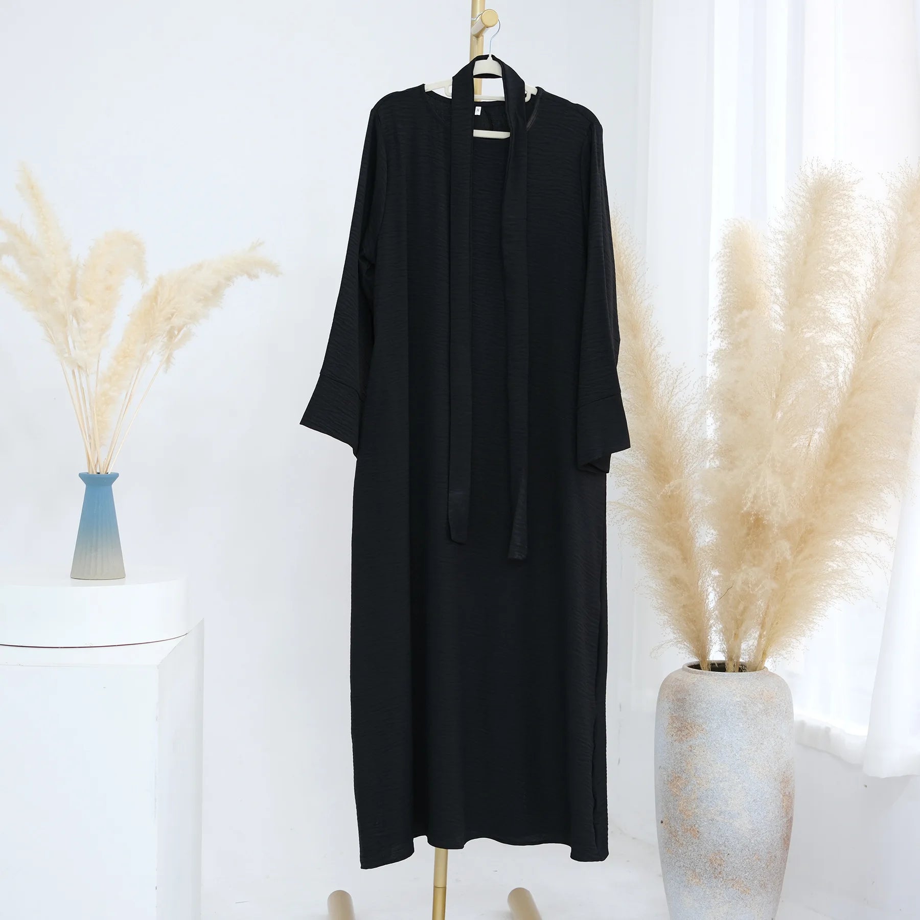 New Muslim Women Maxi Dress Modest Abaya Prayer Robe Ramadan Islam Clothing Eid Djellaba Kebaya Arabic Kaftan Dubai Caftan Femme