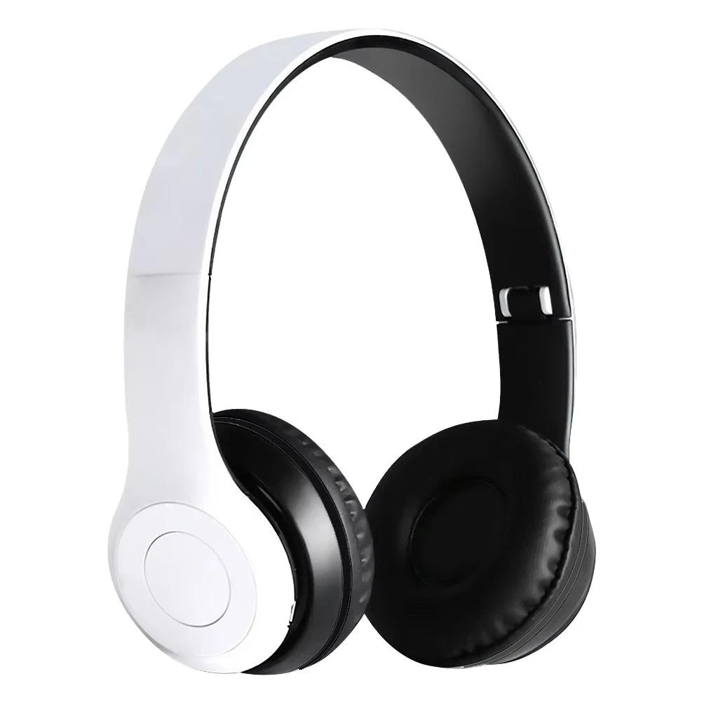 P47 Wireless Bluetooth 5.0 Headphones – Foldable HIFI Stereo Bass Earphones for Music, Gaming & Smartphone