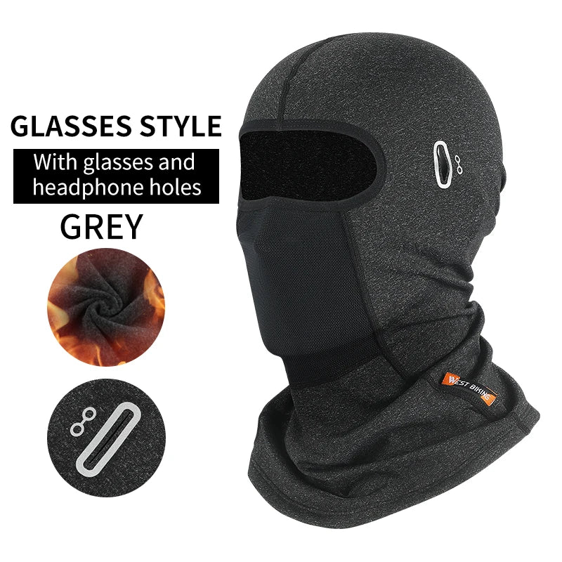 Stay warm and protected during outdoor adventures with the WEST BIKING Windproof Balaclava. Designed for comfort and breathability, it's perfect for cycling, hiking, fishing, climbing, and winter sports.