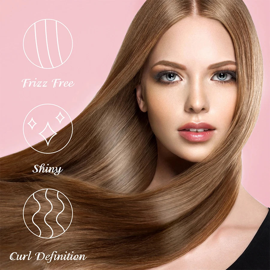 3-in-1 Curl & Styling Cream – Anti-Frizz, Shine & Defined Curls Leave-In Conditioner