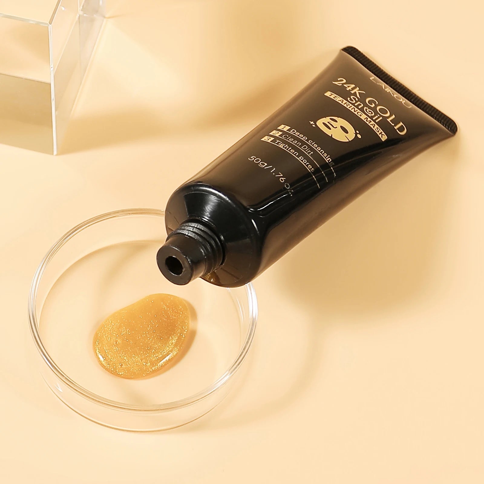 LAIKOU 24K Gold Snail Face Mask – Deep Clean & Pore Care