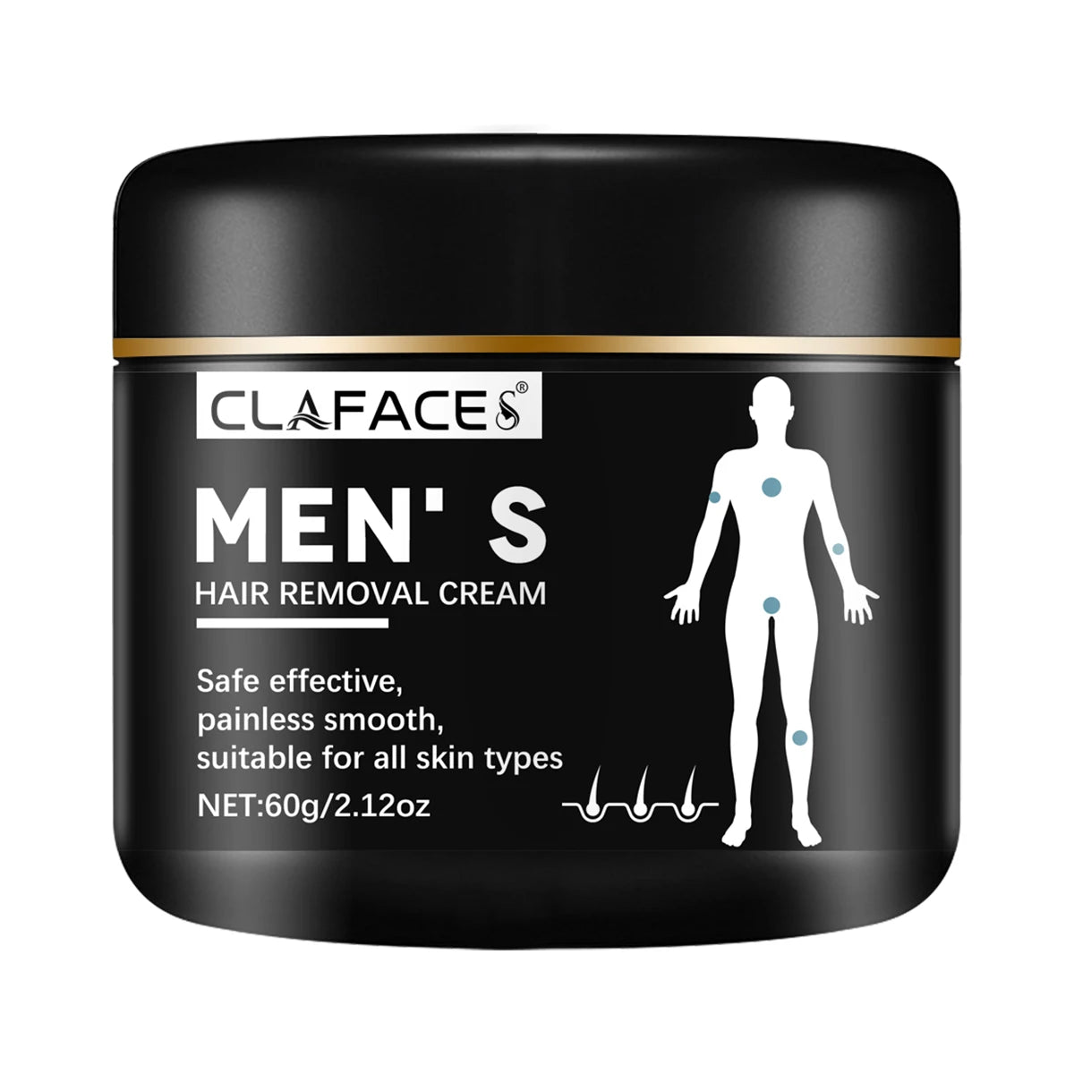 Men Painless Hair Removal Cream – Smooth Skin, Fast & Gentle Hair Removal