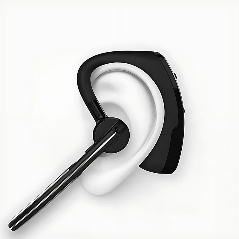 V8 Wireless Bluetooth Single Earphone – HD Mic Stereo Handsfree Headset for Sports, Driving & Travel